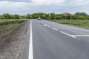 В Самарской области капитально отремонтировали дорогу «Урал» – Светлый Ключ