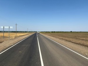 В Краснодарском крае обновили 7,3 км трассы Новоджерелиевская – Брюховецкая – Батуринская