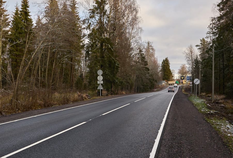 В Ленобласти отремонтирована дорога от Лехтуси до Матоксы
